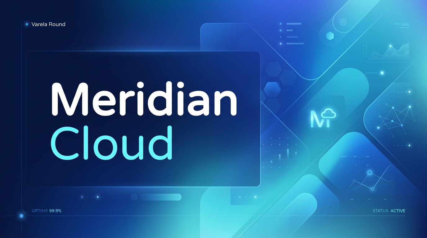 Meridian Cloud — Typography Preview